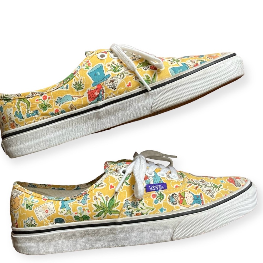 Limited Edition! Vans x Liberty of London Alice in Wonderland Sneakers Women’s 8